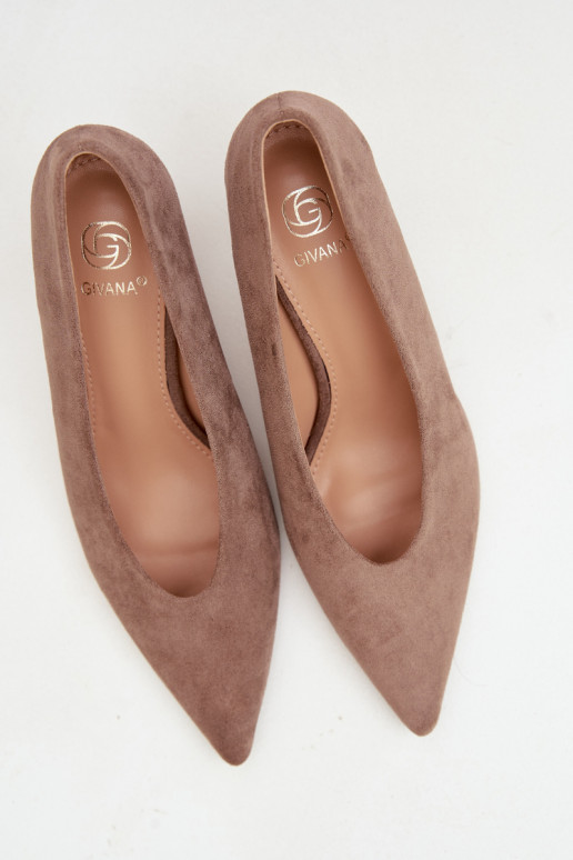 suede women's shoes in sand Brenya