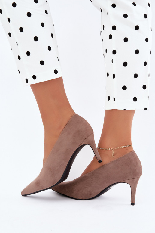 suede women's shoes in sand Brenya