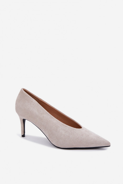 suede women's shoes in gray Brenya