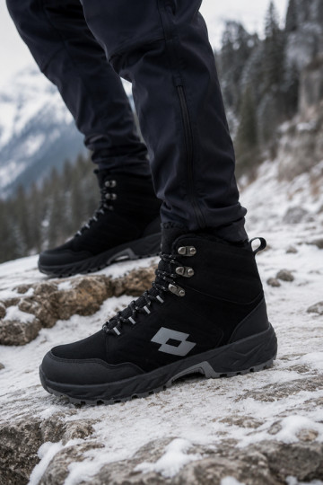 winter boots Trekas for men insulated LOTTO 2401210U KETCHAM black