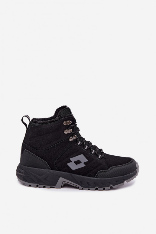 winter boots Trekas for men insulated LOTTO 2401210U KETCHAM black
