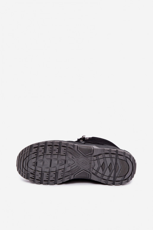 zimowe buty Trekas dla mężczyzn ocieplane LOTTO 2401210U KETCHAM czarne