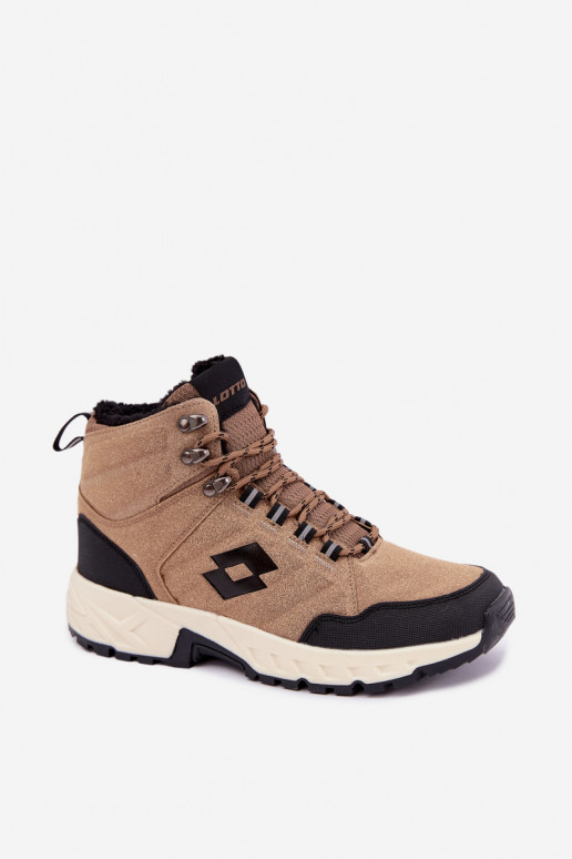 winter boots Trekas for men insulated LOTTO 2401210U KETCHAM brown