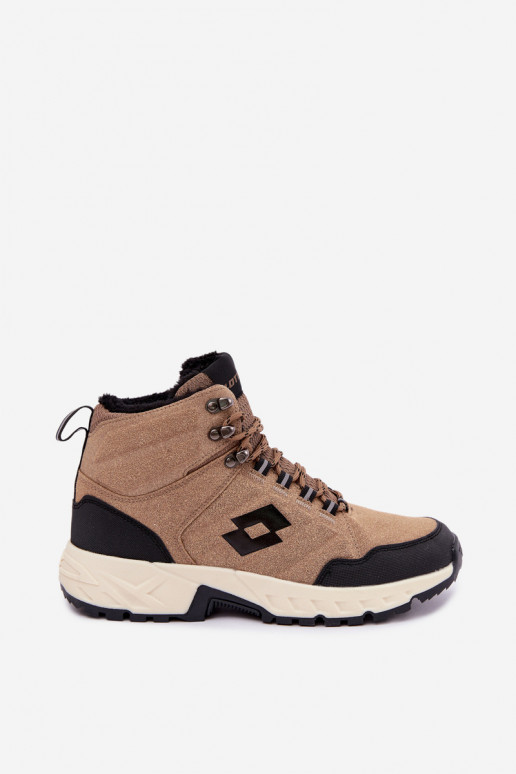 winter boots Trekas for men insulated LOTTO 2401210U KETCHAM brown