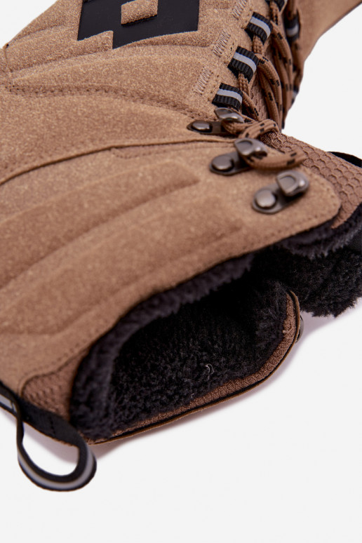 winter boots Trekas for men insulated LOTTO 2401210U KETCHAM brown