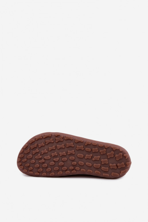 Barefoot Loafers Made of Natural Suede Zazoo 10220 Brown