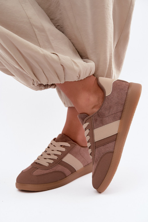 Brązowe sneakersy Tai turidela