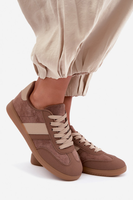 Brązowe sneakersy Tai turidela