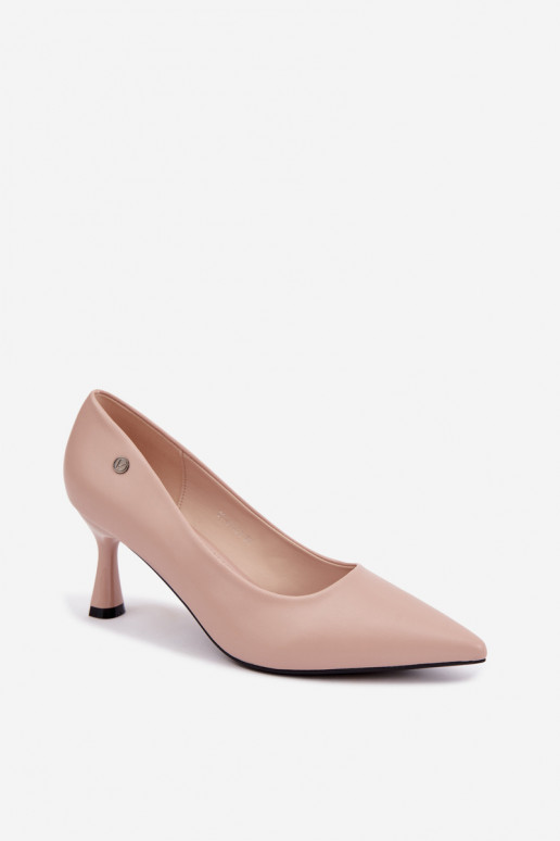 Vinceza 62323 sand-colored heels