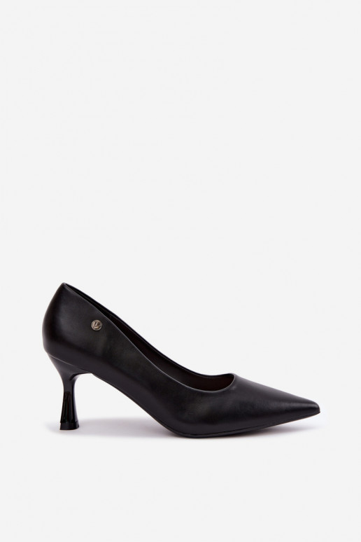 Vinceza 62323 black heels