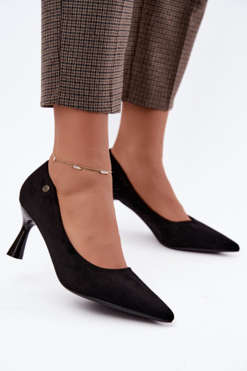 Vinceza 62323 black heels 2