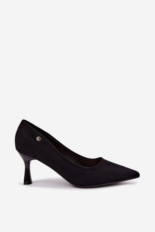 Vinceza 62323 black heels