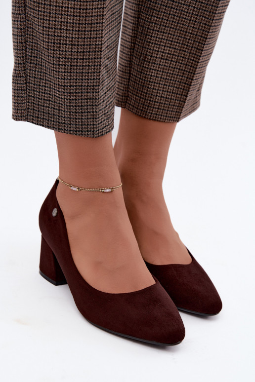 Vinceza 62322 chocolate-colored ankle boots