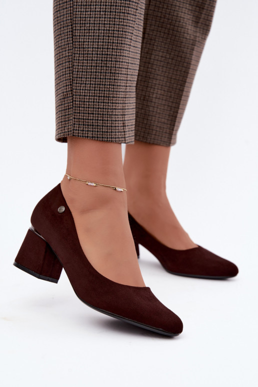 Vinceza 62322 chocolate-colored ankle boots