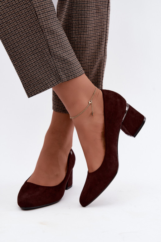 Vinceza 62322 chocolate-colored ankle boots