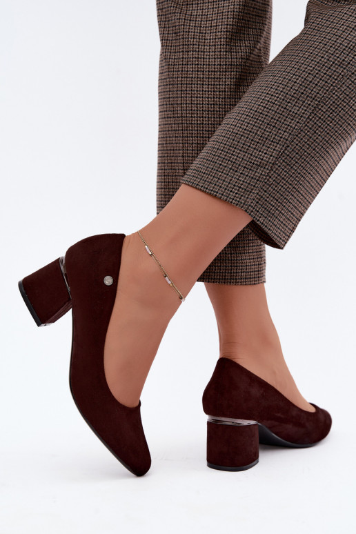Vinceza 62322 chocolate-colored ankle boots