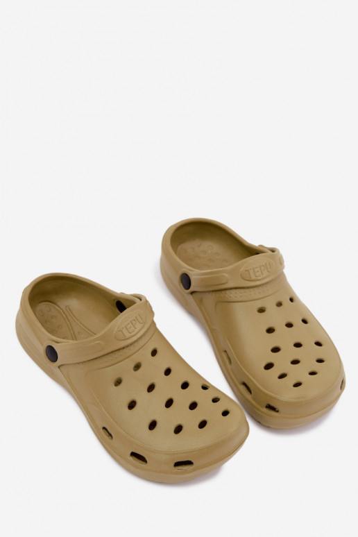 Aderis zielone lekkie klapki