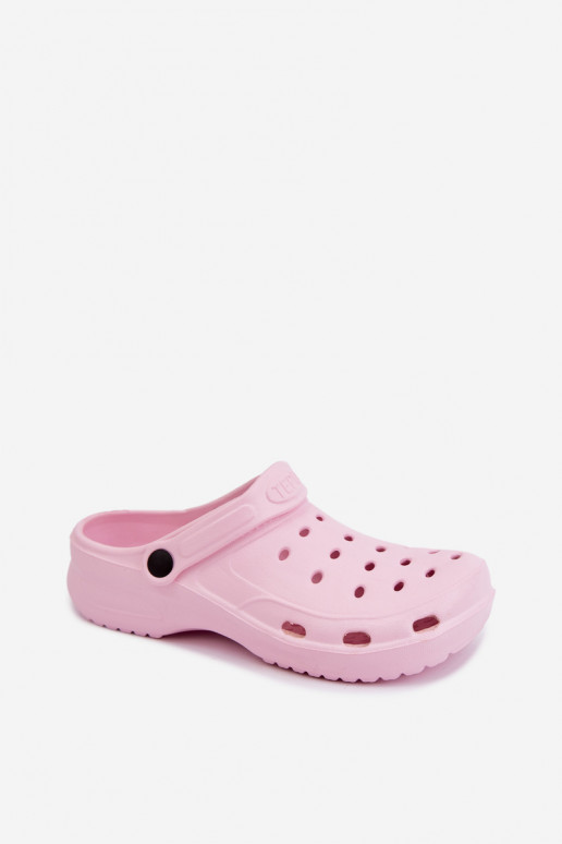 Aderis pink lightweight clogs