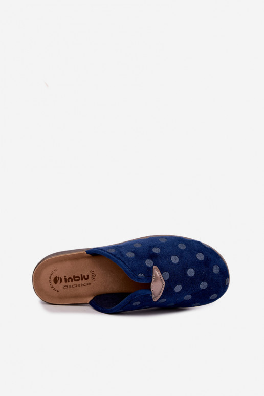 Women's slippers Inblu OD000014 dark blue