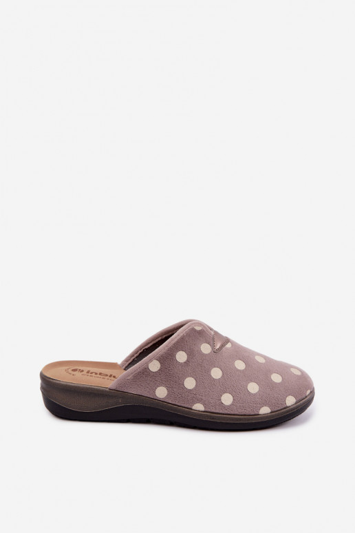 Women's slippers Inblu OD000014 gray