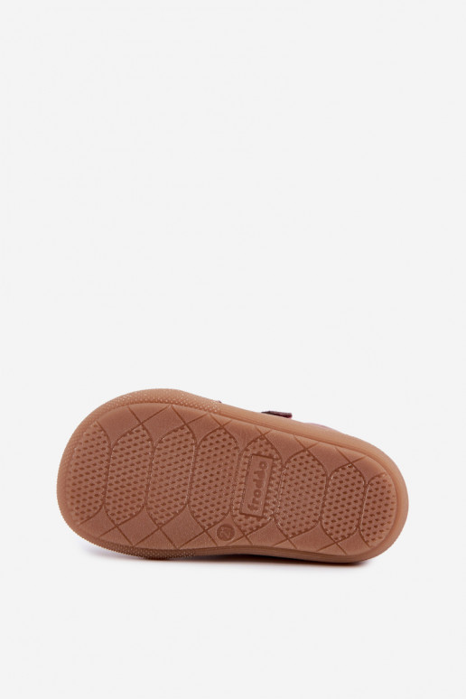 Odiniai batai vaikams Barefoot FRODDO G2130380-3 rožinės spalvos
