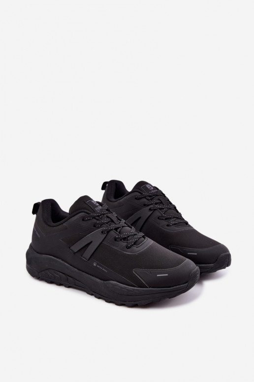 Wodoodporne buty męskie Outdoor w czarnym