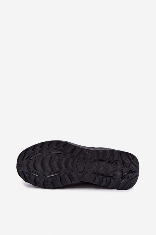 Wodoodporne buty męskie Outdoor w czarnym
