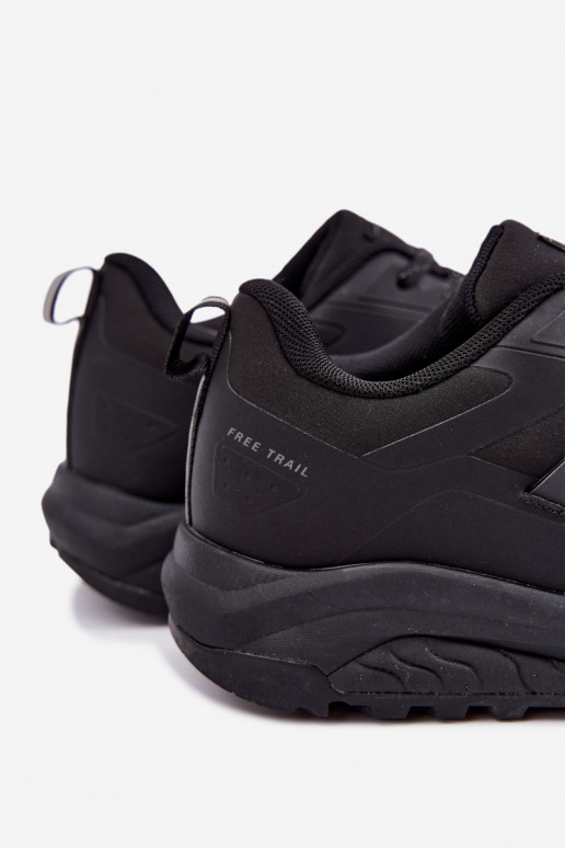 Wodoodporne buty męskie Outdoor w czarnym