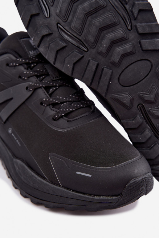Wodoodporne buty męskie Outdoor w czarnym