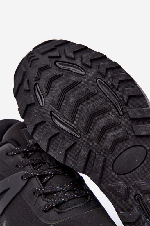Wodoodporne buty męskie Outdoor w czarnym