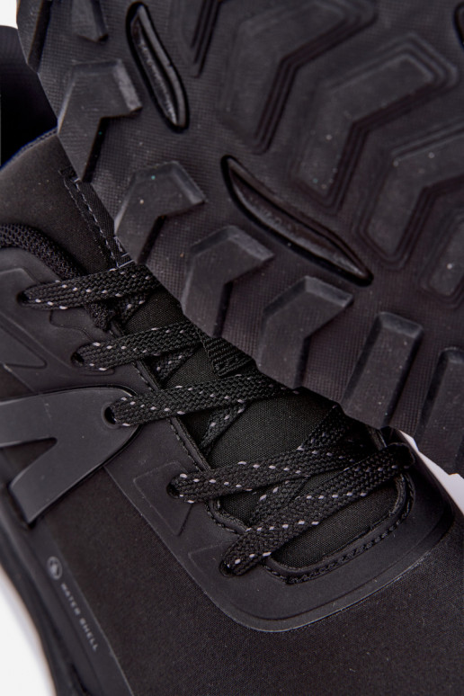 Waterproof men's shoes Outdoor in black Elroy