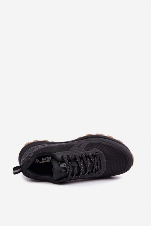 Męskie buty sportowe w czarnym