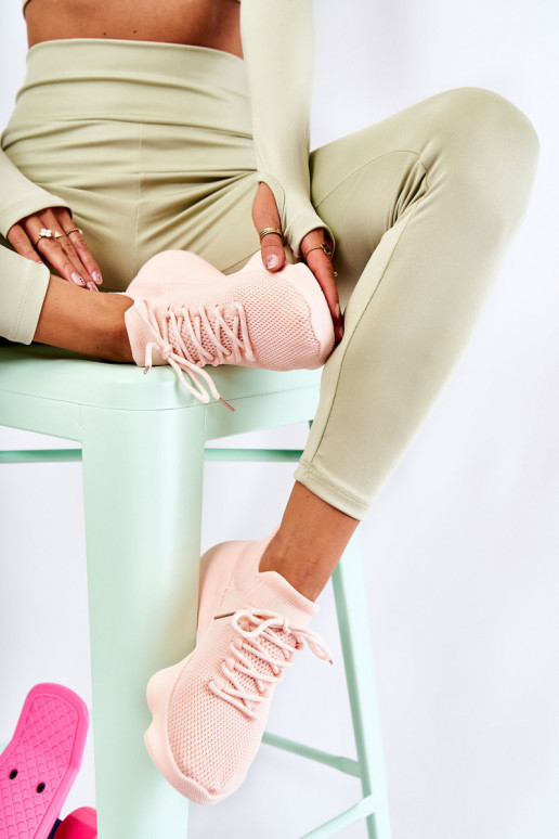 Slip-on sports shoes Dalmiro in pink color