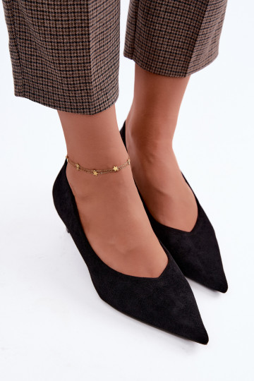 Pointed toe shoes in black Tadela