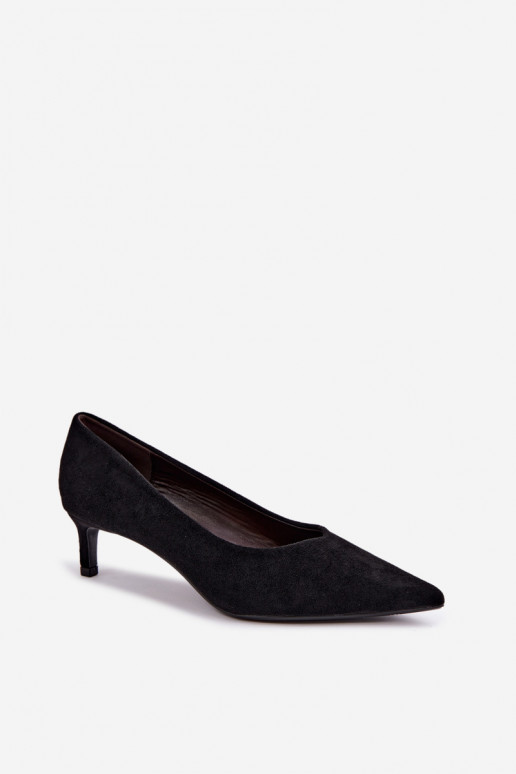 Pointed toe shoes in black Tadela