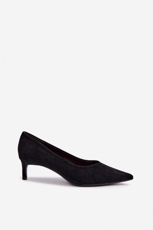 Pointed toe shoes in black Tadela