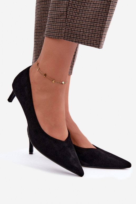 Pointed toe shoes in black Tadela
