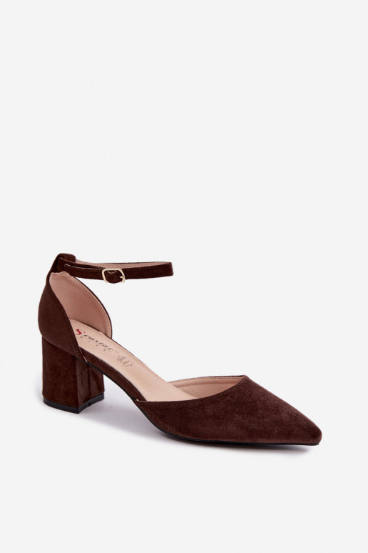 Shoes with heels and straps Olenae