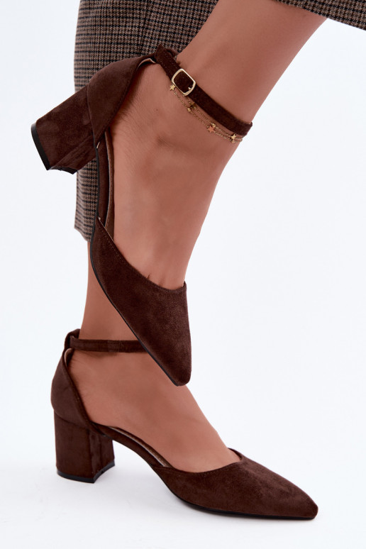 Shoes with heels and straps Olenae