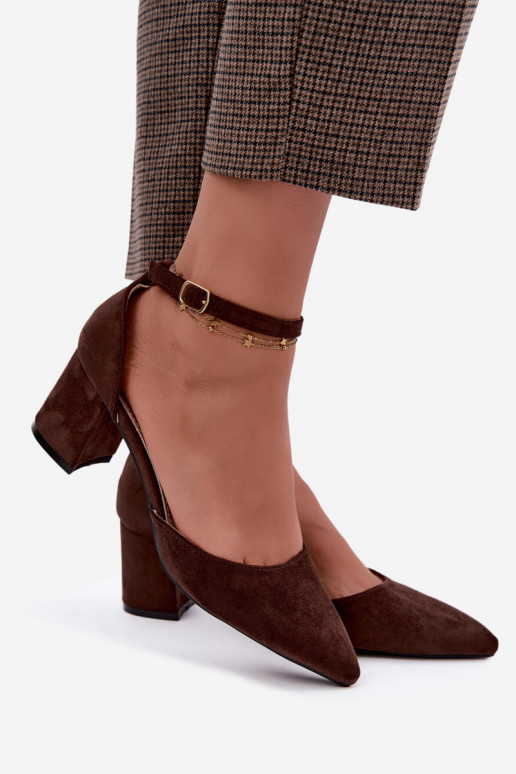 Shoes with heels and straps Olenae
