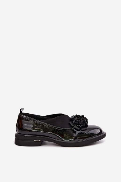 Women's shoes with ornaments T.Sokolski S2 J26-271 in black color