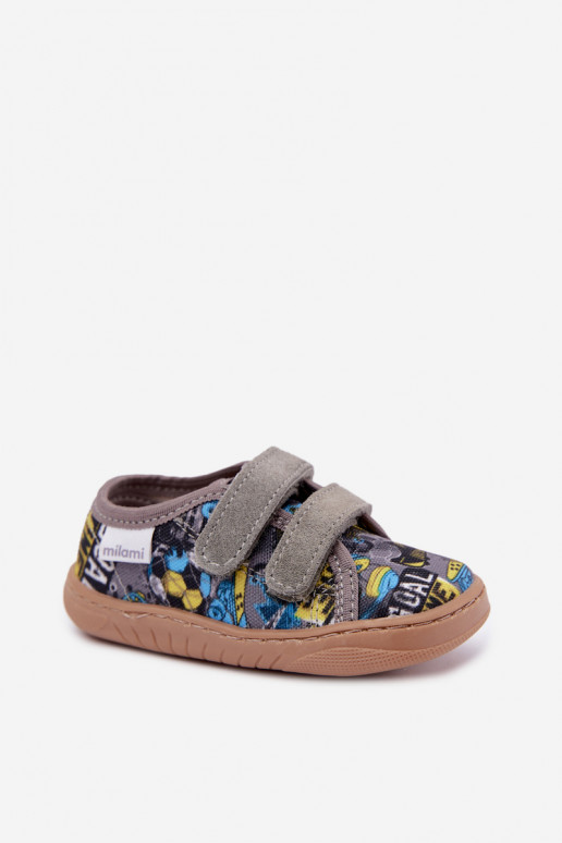 Boys' slippers Milami gray Saphira