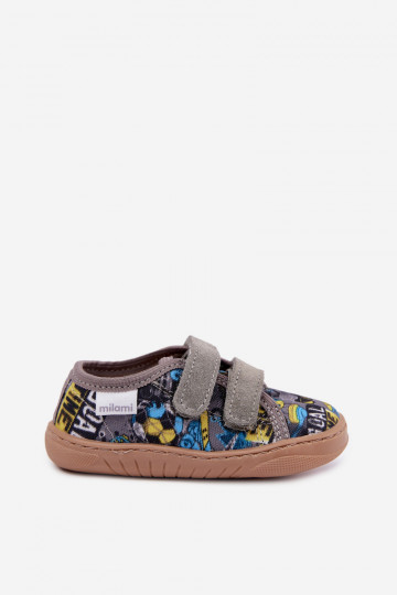 Boys' slippers Milami gray Saphira 2