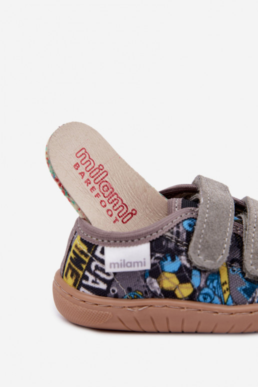 Boys' slippers Milami gray Saphira