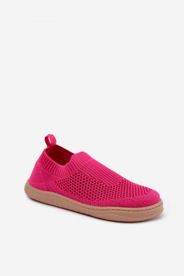 Slip-on children's slippers Milami pink