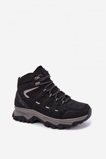 insulated hiking boots for men Big Star UU174317 black color