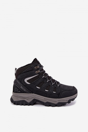 insulated hiking boots for men Big Star UU174317 black color 2
