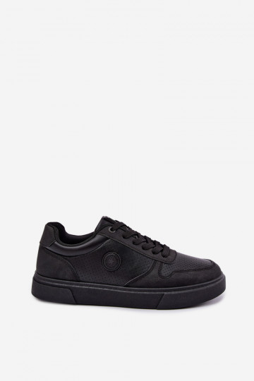 buty sportowe w modelu sneakers dla mężczyzn Big Star UU174327 w kolorze czarnym 2