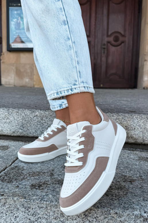 Women's sneakers Big Star UU274275 in sand
