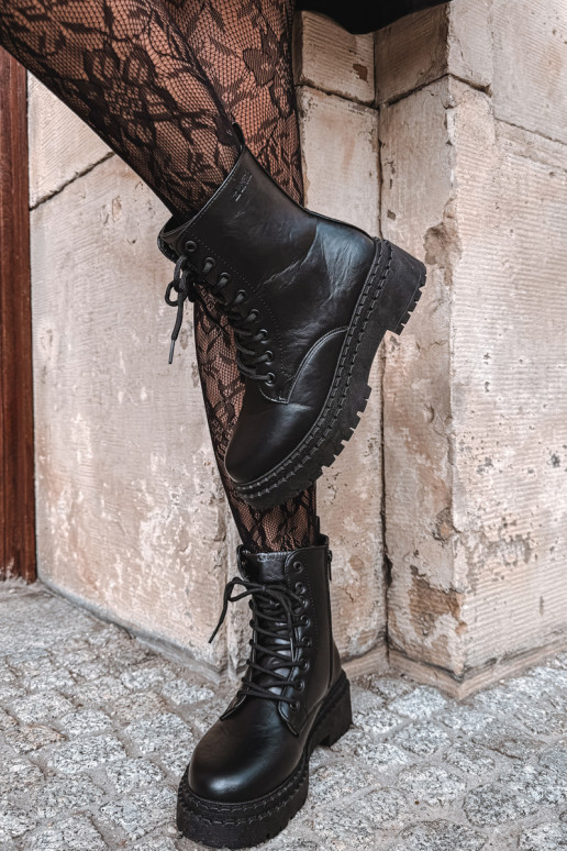 Women's ankle boots Big Star UU274816 in black